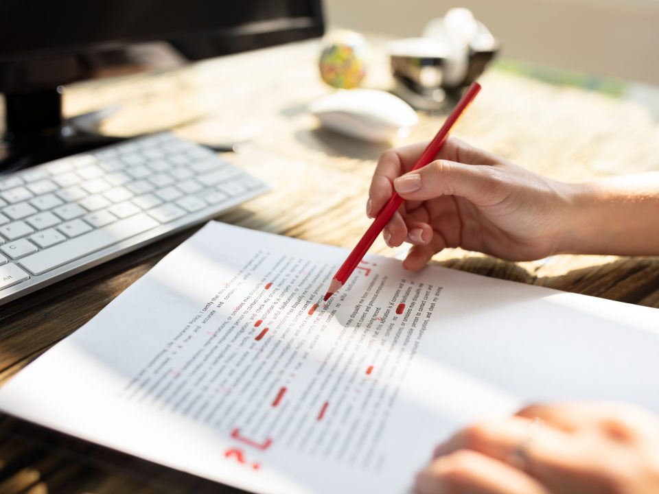 proofreading