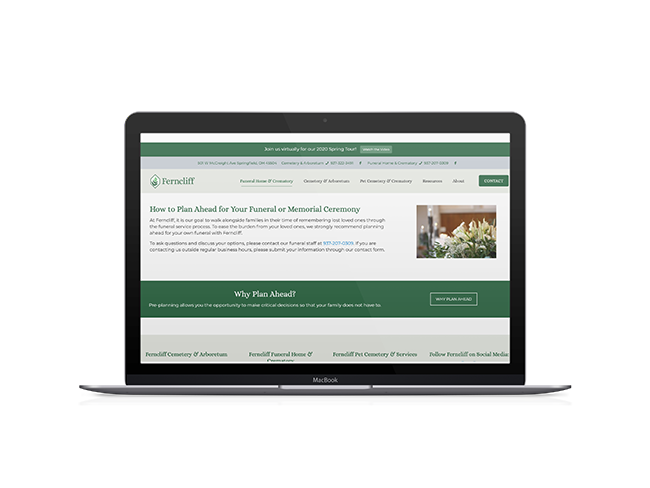 ferncliff-information-mockup